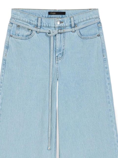 Maje tie-waist jeans - Blue - zdjęcie produktu nr 2