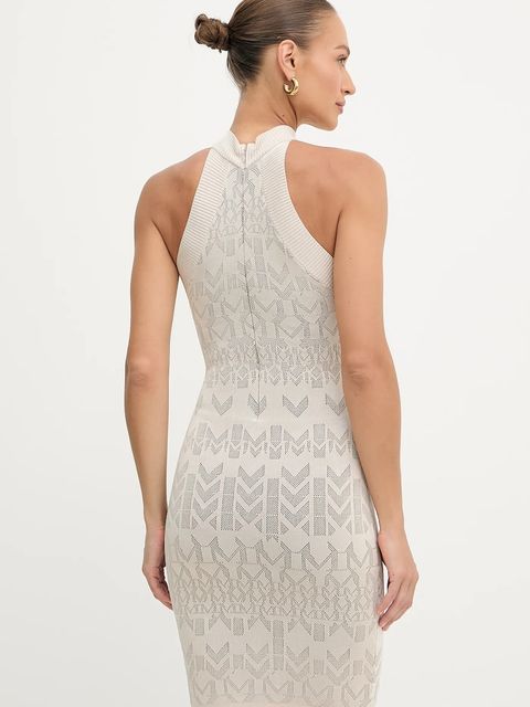 Marciano by Guess sukienka BILLIE kolor beżowy mini dopasowana 5YGK19 5877Z - zdjęcie produktu nr 2