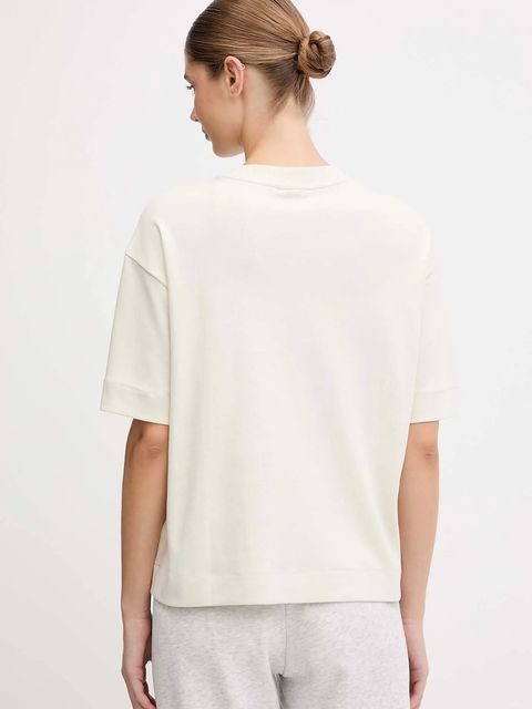 Napapijri t-shirt bawełniany S-Irto damski kolor beżowy NP0A88SON1J1