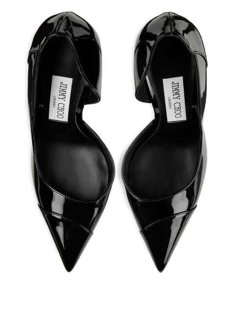 Jimmy Choo 100mm Brigitte pointed-toe pumps - Black