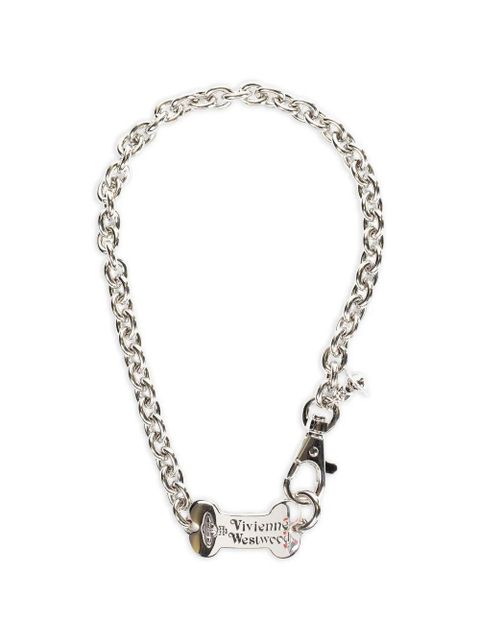 Vivienne Westwood dog tag bracelet - Silver - zdjęcie produktu nr 1