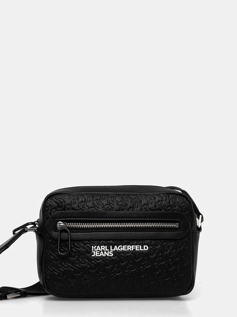 Karl Lagerfeld Jeans saszetka kolor czarny B1M30142 - zdjęcie produktu nr 1