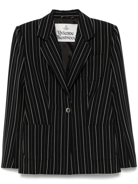 Vivienne Westwood striped blazer - Black - zdjęcie produktu nr 1