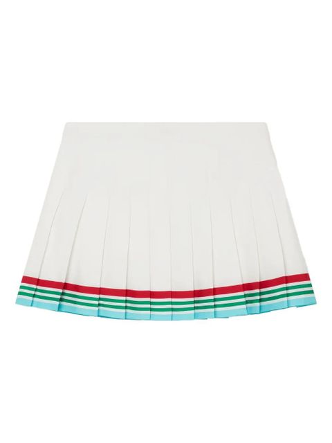 Casablanca Casa Way pleated skirt - White - zdjęcie produktu nr 1