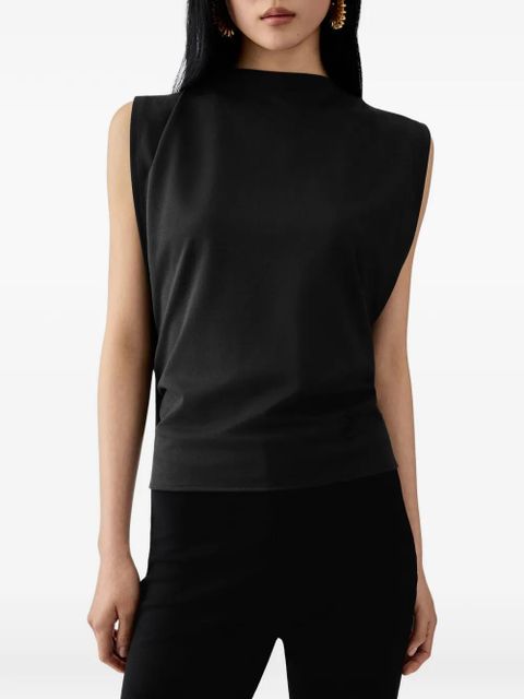Jacquemus Marcel open-back blouse - Black