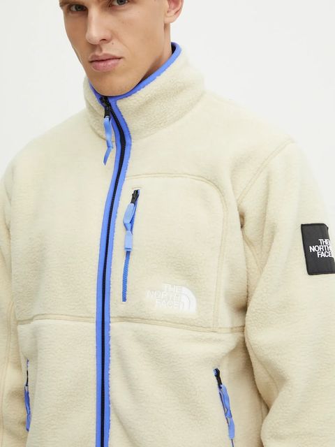 The North Face kurtka dwustronna TNF x Yinka Ilori kolor beżowy przejściowa NF0A89GK4D51