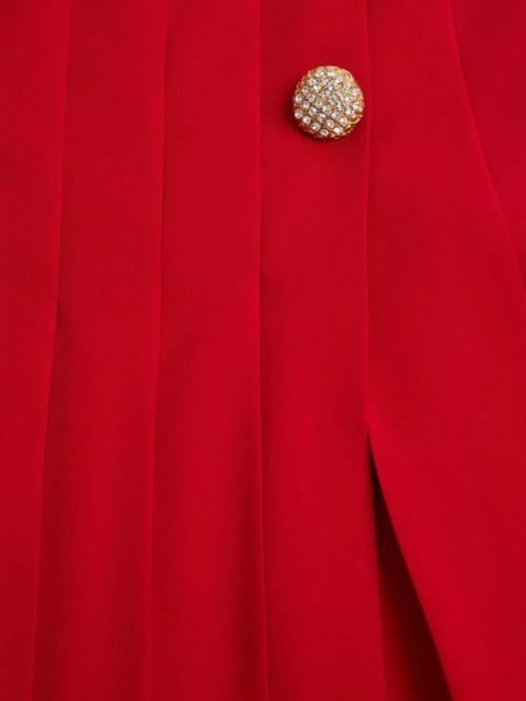 Valentino Garavani georgette midi skirt - Red