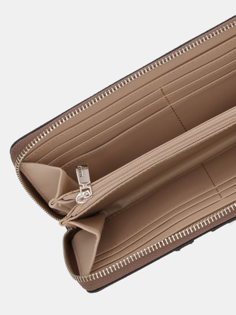 Guess portfel ERENIA damski kolor beżowy SWSO78 38146