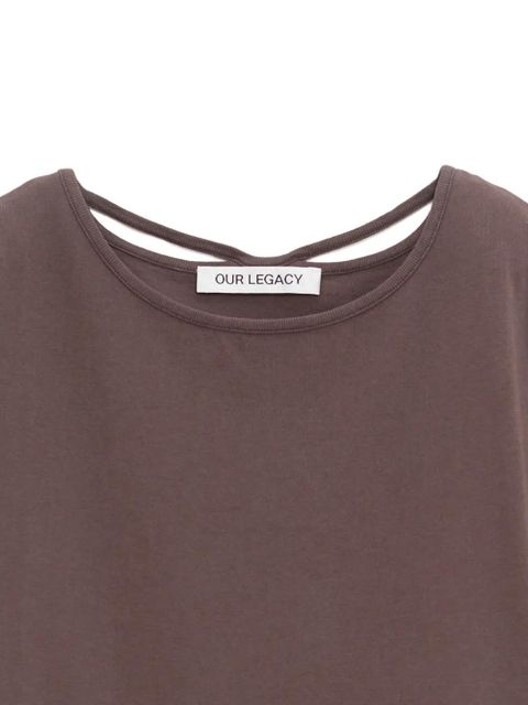 OUR LEGACY cotton T-shirt - Brown
