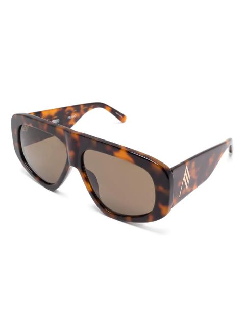 The Attico Milano sunglasses - Brown - zdjęcie produktu nr 2