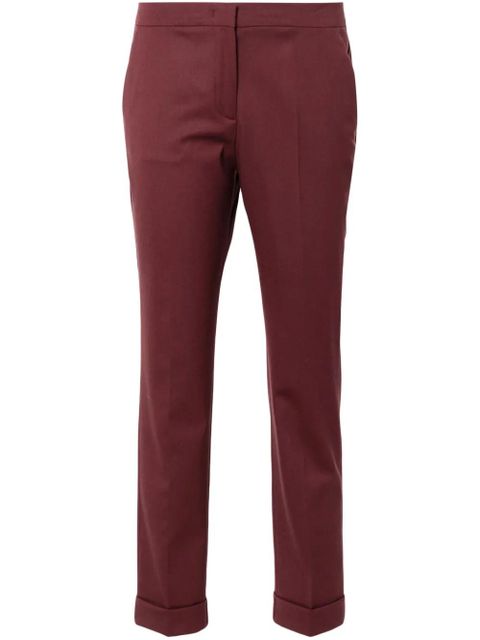 ETRO cropped wool trousers - Red - zdjęcie produktu nr 1