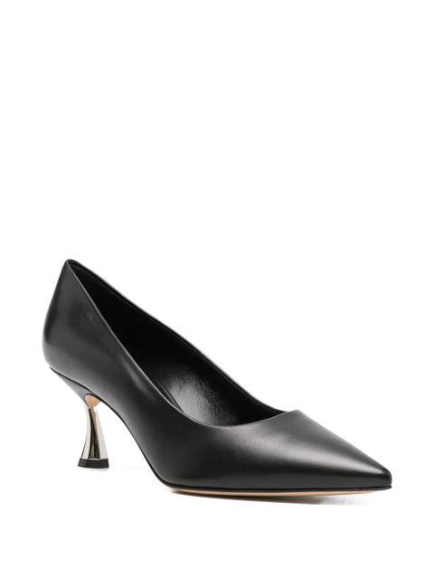 Casadei pointed-toe leather pumps - Black - zdjęcie produktu nr 2