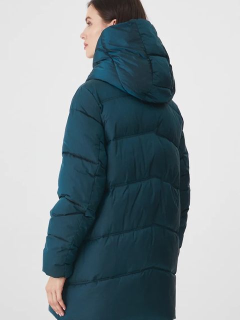 Medicine kurtka damska kolor zielony zimowa