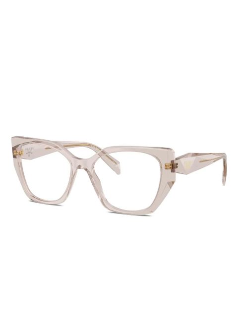 Prada Eyewear geometric glasses - Neutrals
