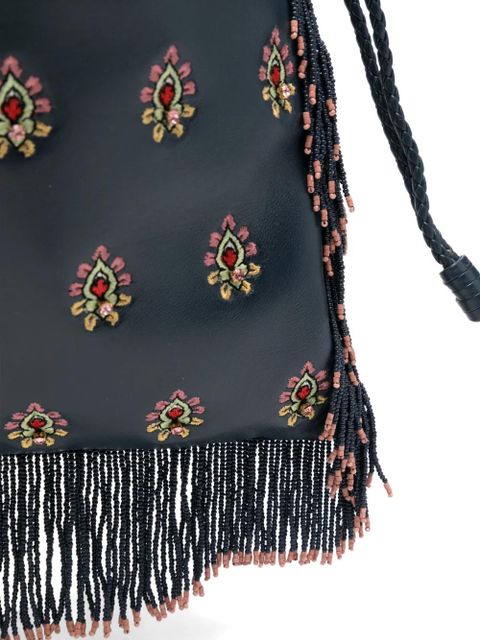 ETRO medium Kalispera beaded bucket bag - Blue
