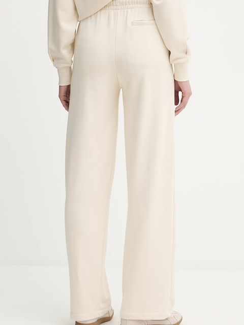 Silvian Heach spodnie dresowe MOUJANE kolor beżowy gładkie GPA25050PA