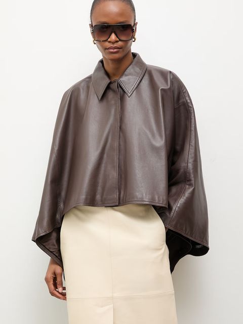 Answear.LAB kurtka damska skórzana VEXA - zdjęcie produktu nr 1