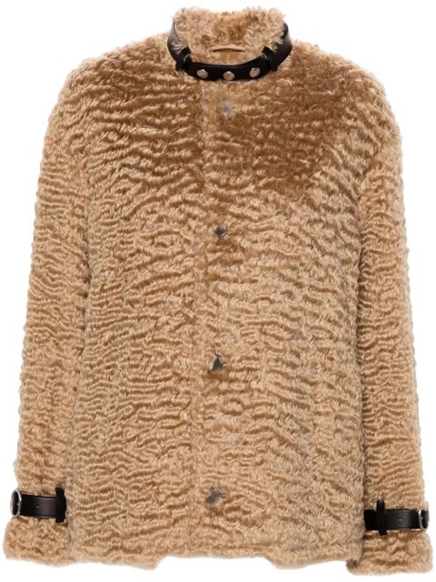 Jil Sander fur jacket - Brown - zdjęcie produktu nr 1