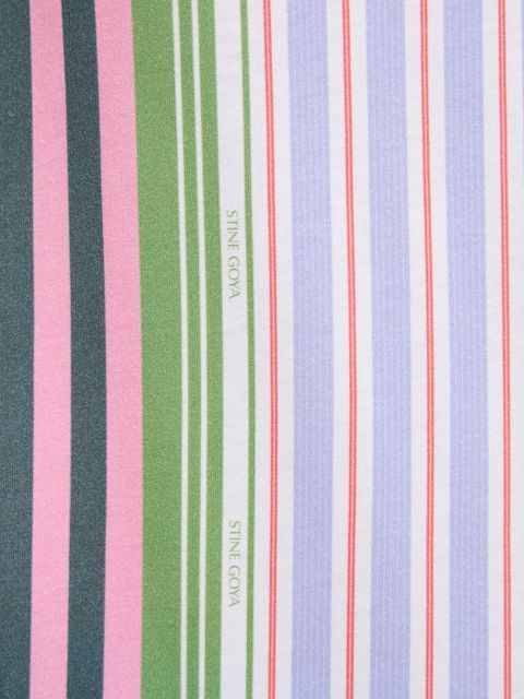 Stine Goya t-shirt bawełniany damski kolor zielony SG-PF25-T009-2243