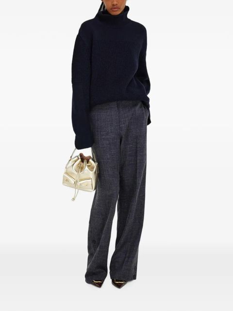 Ferragamo multipocket bucket bag - Gold - zdjęcie produktu nr 2