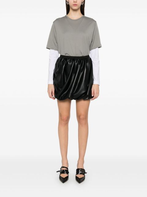 ROTATE BIRGER CHRISTENSEN balloon mini skirt - Black