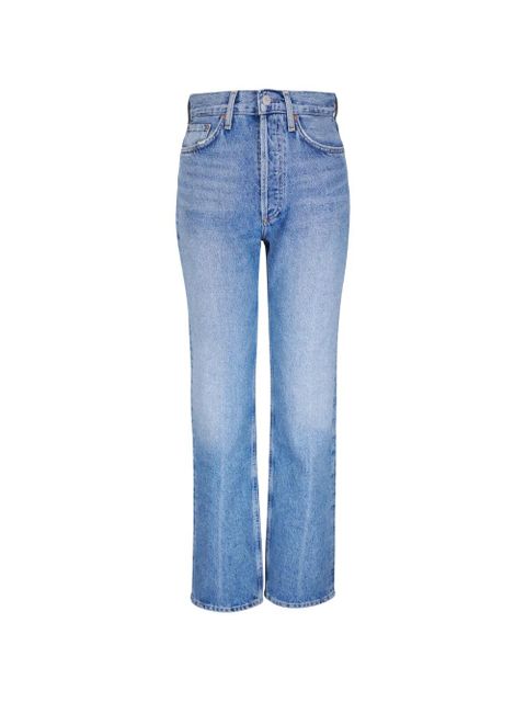AGOLDE whiskering-effect jeans - Blue - zdjęcie produktu nr 1