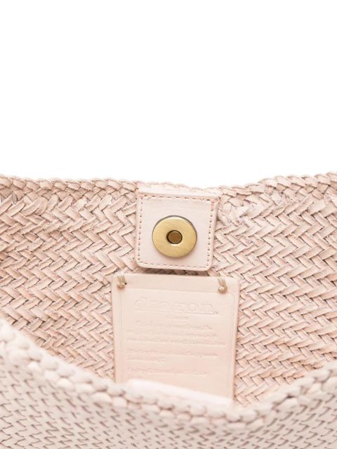 DRAGON DIFFUSION Nova Luna braided shoulder bag - Neutrals