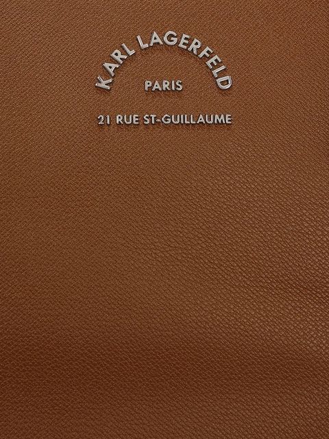 Karl Lagerfeld torebka K/RSG kolor brązowy A3W30314