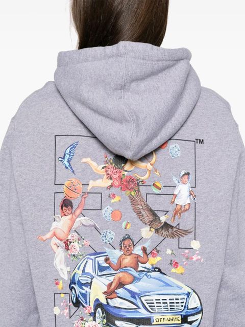 Off-White Fresco Arrow hoodie - Grey - zdjęcie produktu nr 2