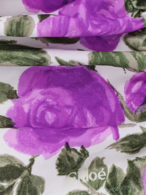 Chloé floral lace bodysuit - White