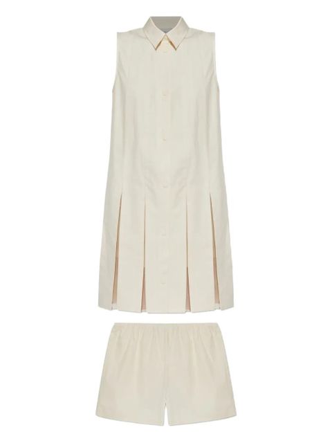 Moncler cotton mini dress - White - zdjęcie produktu nr 1