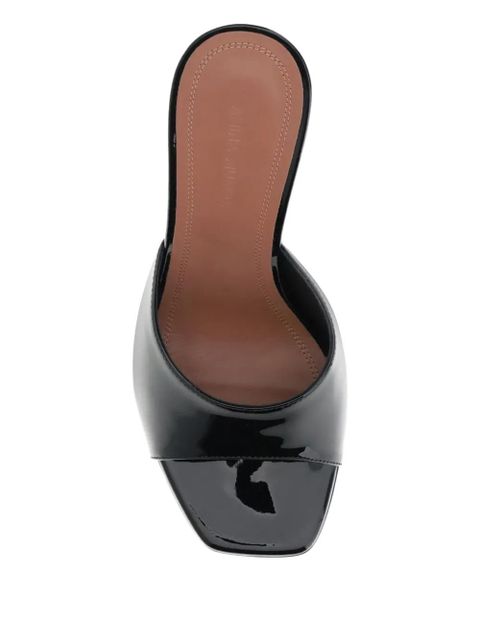 Amina Muaddi 95mm Lupita open-toe sandals - Black