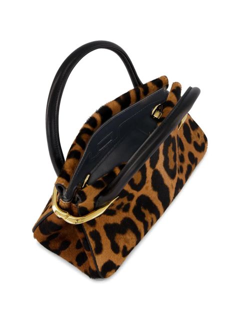 Givenchy animal-print leather tote bag - Neutrals