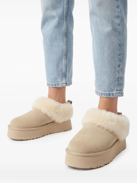 UGG shearling platform boots - Neutrals