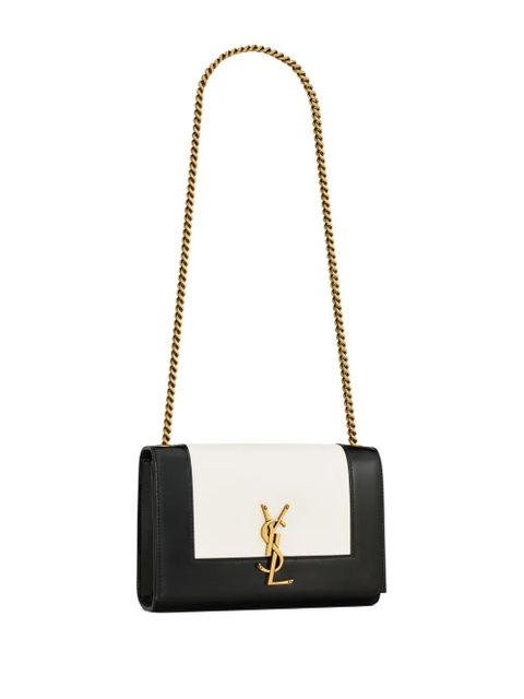 Saint Laurent small Kate leather bag - Black