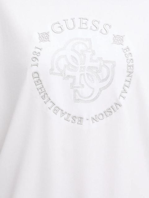 Guess t-shirt CARLA damski kolor biały V5YI05 KCOA2