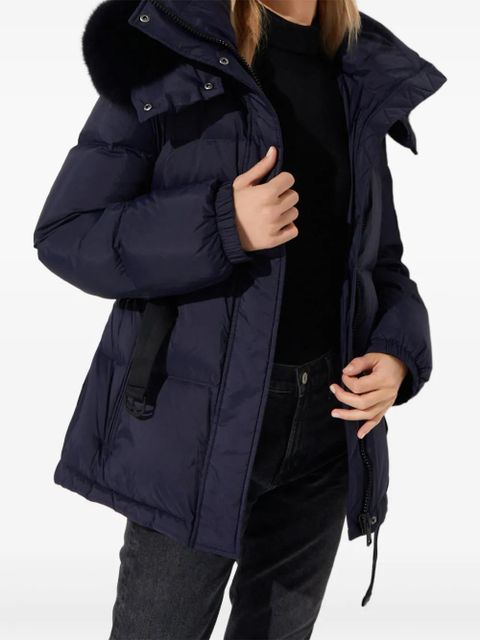 Yves Salomon Army puffer jacket - Blue