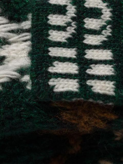 Miu Miu crochet logo-label trick - Brown - zdjęcie produktu nr 2