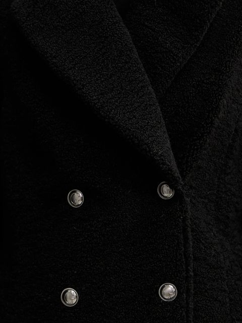 Guess płaszcz LAILA kolor czarny W5BL62 W4190