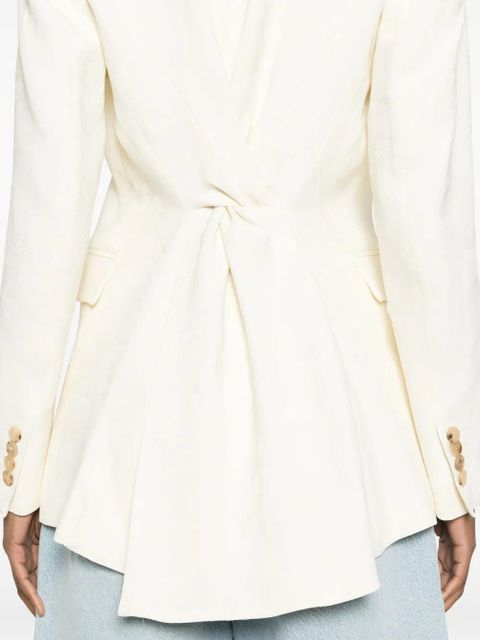 ETRO paisley-jacquard blazer - Neutrals