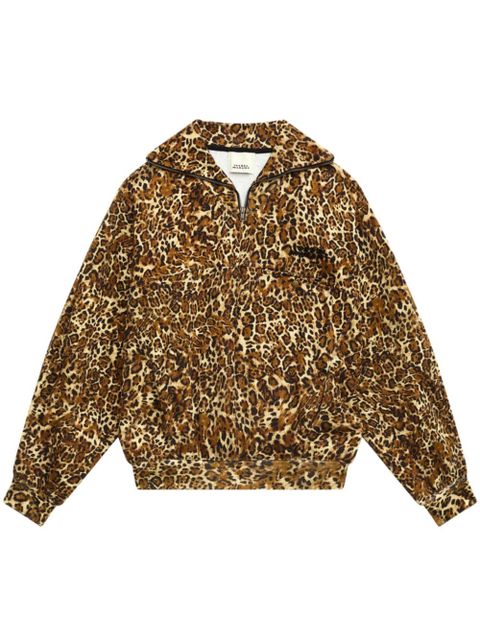 ISABEL MARANT Wilda sweatshirt - Brown