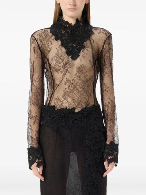Blumarine lace bodysuit - Black