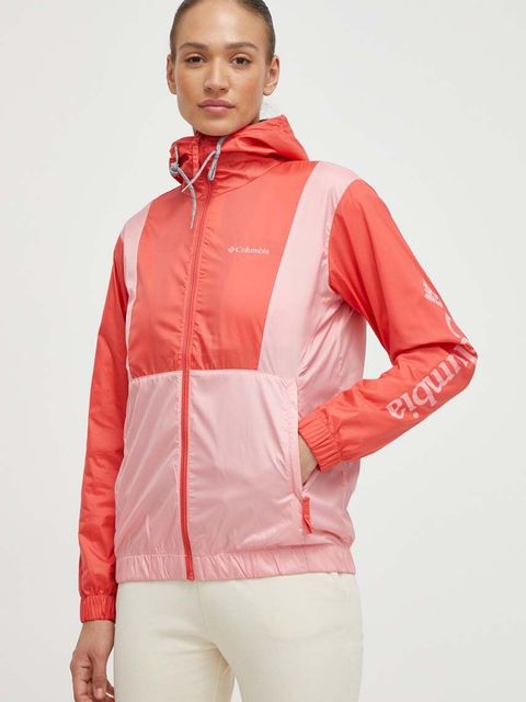 Columbia wiatrówka Lily Basin kolor czerwony 2034931