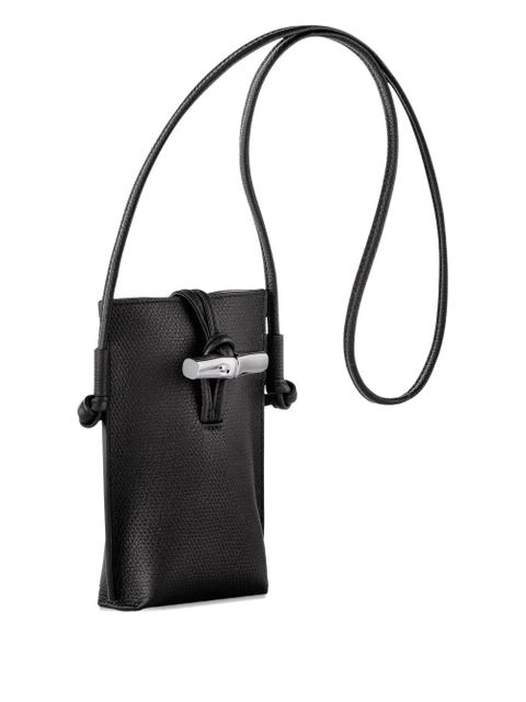 Longchamp Le Roseau phone bag - Black
