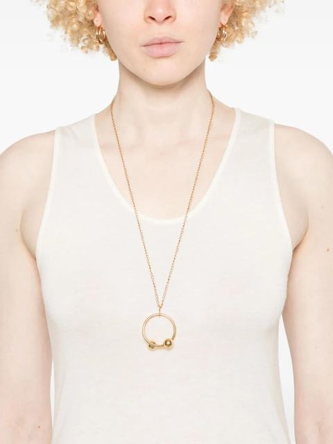 LouLou de Saison Myron maxi dress - Neutrals