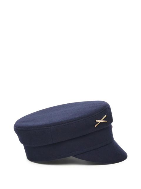 Ruslan Baginskiy logo-embellished Baker Boy cap - Blue