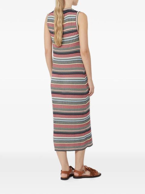 Weekend Max Mara striped midi dress - Pink