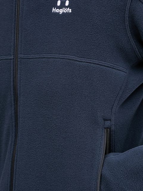 Haglöfs bluza sportowa Buteo kolor granatowy gładka 605074