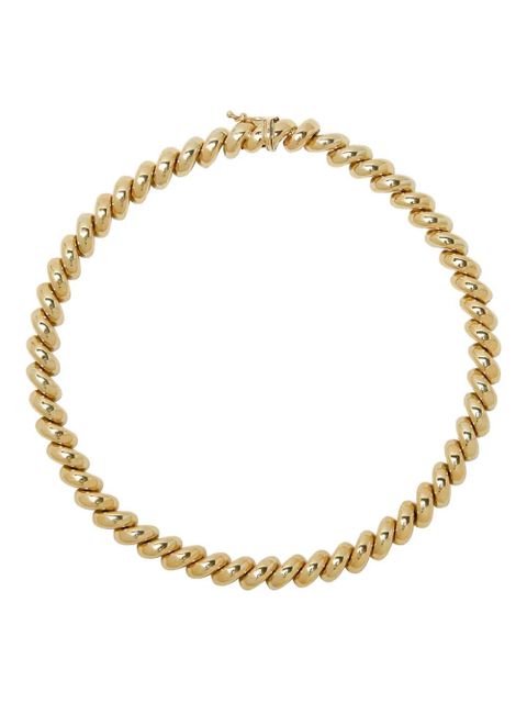 ANINE BING 14k spiral necklace - Gold