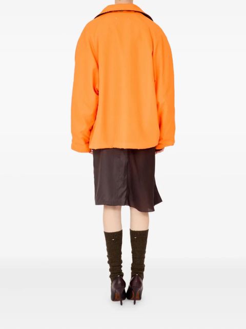 Maison Margiela press-studded jacket - Orange